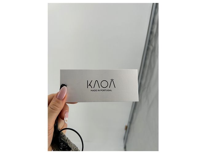 Autre Marque Kaoa Kleider T.International XS Polyester Grau - Ansicht 5