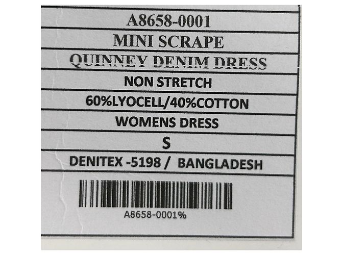 Levi's Kleid T.International S Baumwolle - Ansicht 7