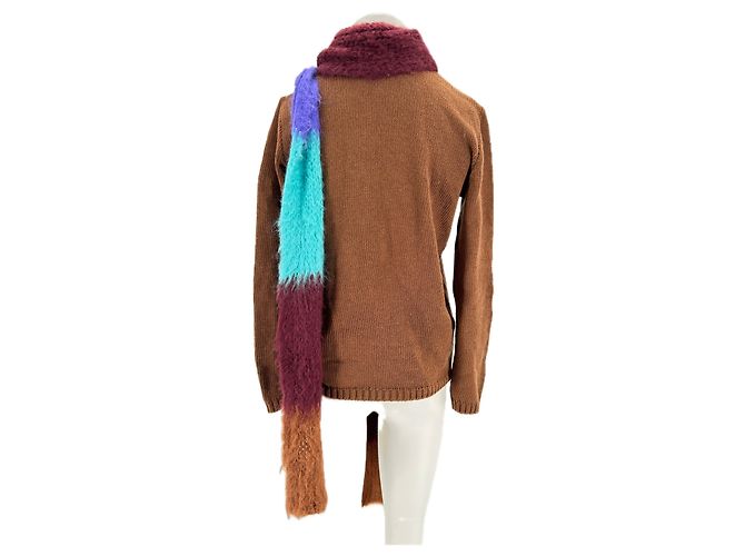 Autre Marque CARLOTA CAHIS Strickwaren T.International S Wolle Braun - Ansicht 2