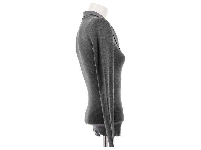 BRUNELLO CUCINELLI Punto T.IT 38 Cachemira Gris - vista 3