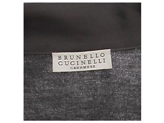 BRUNELLO CUCINELLI Punto T.IT 38 Cachemira Gris - vista 5