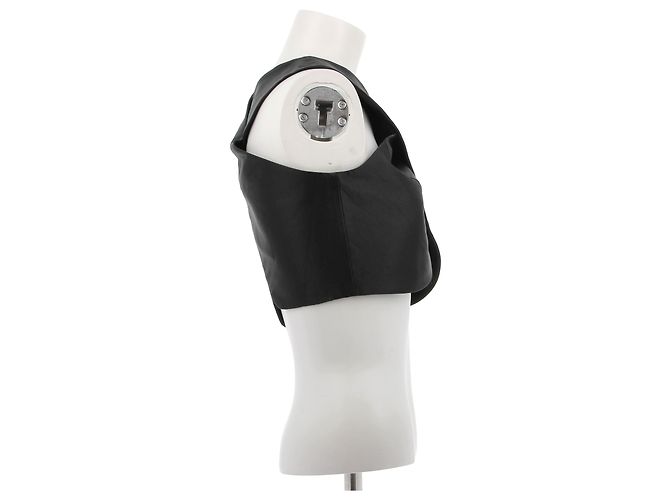 CARVEN Tops T.FR 36 Polyester Schwarz - Ansicht 3