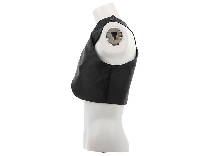 CARVEN Tops T.FR 36 Polyester Schwarz - Ansicht 4