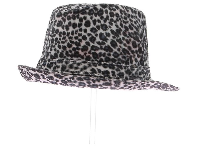 Autre Marque NICHT UNTERSCHRIEBEN / UNTERSCHRIEBEN Hüte T.International M Polyester Schwarz - Ansicht 4