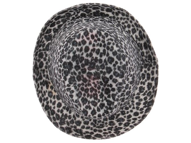 Autre Marque NICHT UNTERSCHRIEBEN / UNTERSCHRIEBEN Hüte T.International M Polyester Schwarz - Ansicht 5