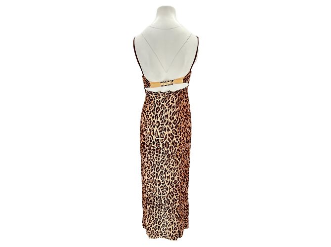 DOLCE & GABBANA Kleider T.IT 38 Seide Beige - Ansicht 2