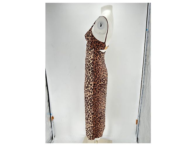 DOLCE & GABBANA Kleider T.IT 38 Seide Beige - Ansicht 4