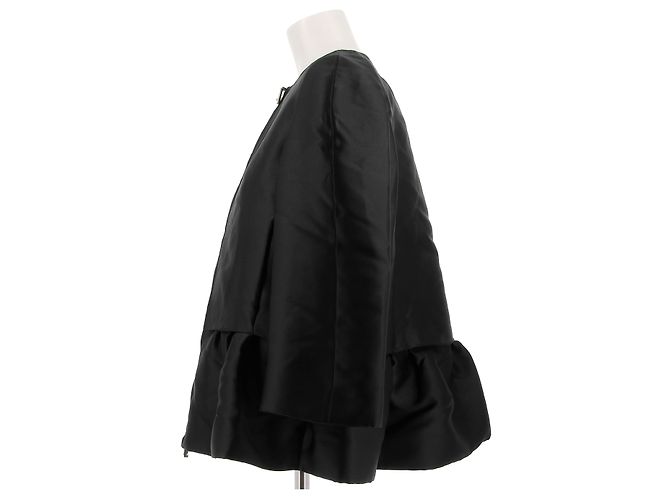 VALENTINO GARAVANI Jacken T.IT 46 Polyester Schwarz - Ansicht 4