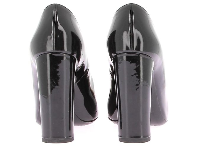 Tacchi Saint Laurent T.EU 37 Pelle verniciata Nero - vista 5