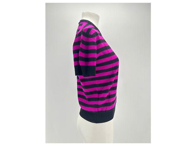 Sonia Rykiel Strickwaren T.International S Wolle Lila - Ansicht 3