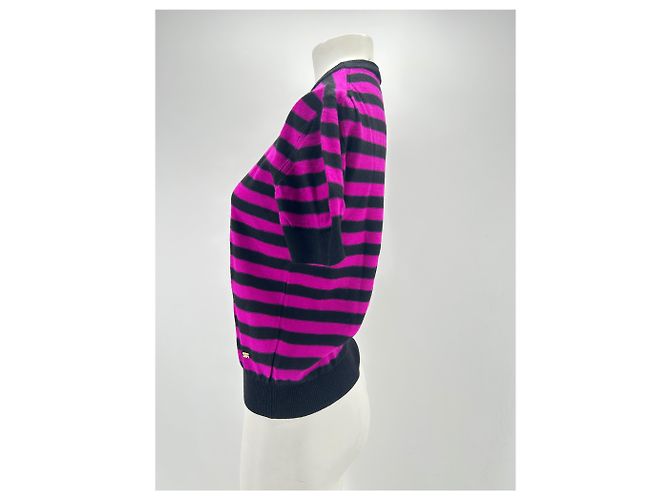 Sonia Rykiel Strickwaren T.International S Wolle Lila - Ansicht 4
