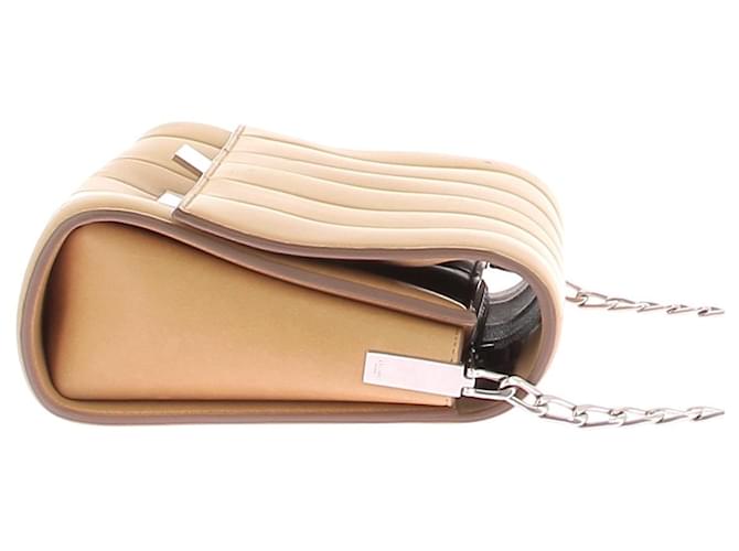 Céline Borse Celine T. Pelle Beige - vista 3