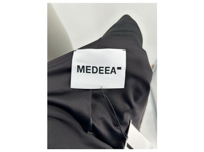 Autre Marque Non Signé / Unsigned jackets T.International M Wool Black - view 5