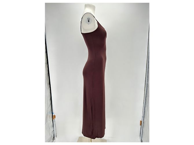 Autre Marque Dissh Kleid T.International S Viskose Braun - Ansicht 3
