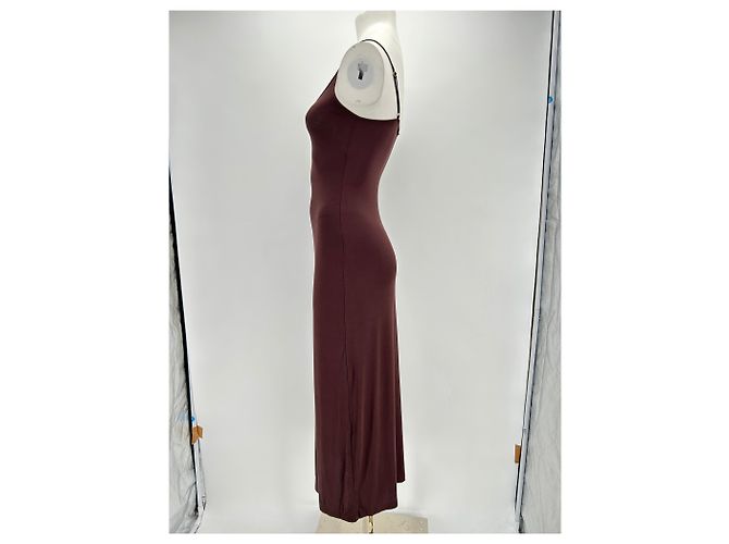 Autre Marque Dissh Kleid T.International S Viskose Braun - Ansicht 4