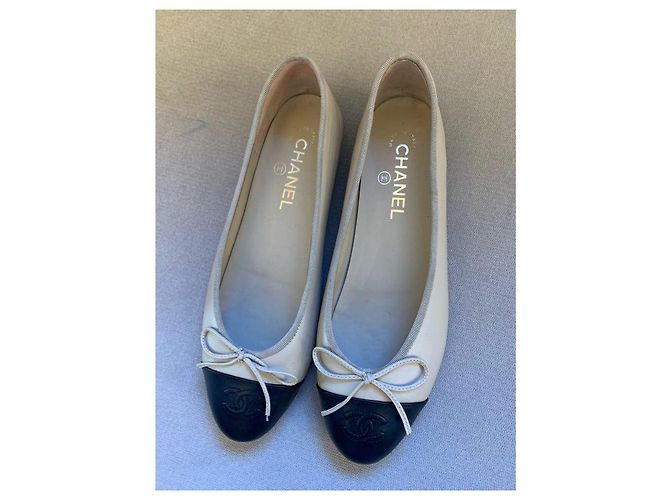 Cambon Chanel Bailarinas Beige - vista 3