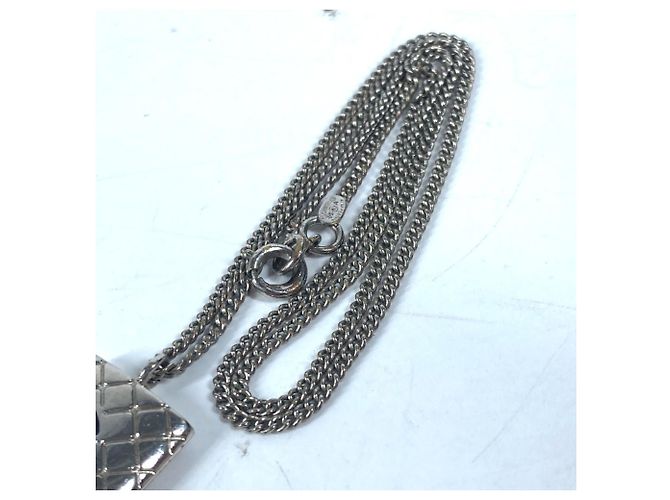 Collana a catena CC Coco Mark della linea Cambon 05A di Chanel Argento - vista 5