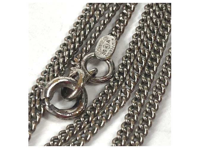 Collana a catena CC Coco Mark della linea Cambon 05A di Chanel Argento - vista 6