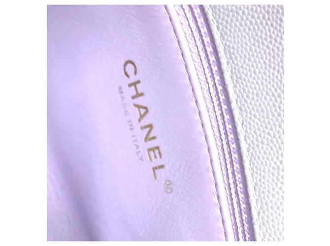 Borsa Chanel A92990 Matelassé Coco Handle Porpora - vista 15