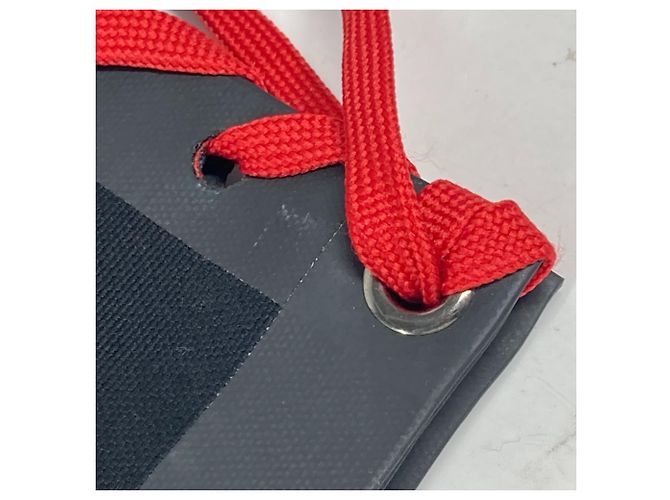 Borsa tote CABALACE di Christian Louboutin Nero Rosso - vista 14