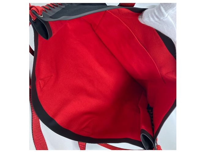 Borsa tote CABALACE di Christian Louboutin Nero Rosso - vista 15