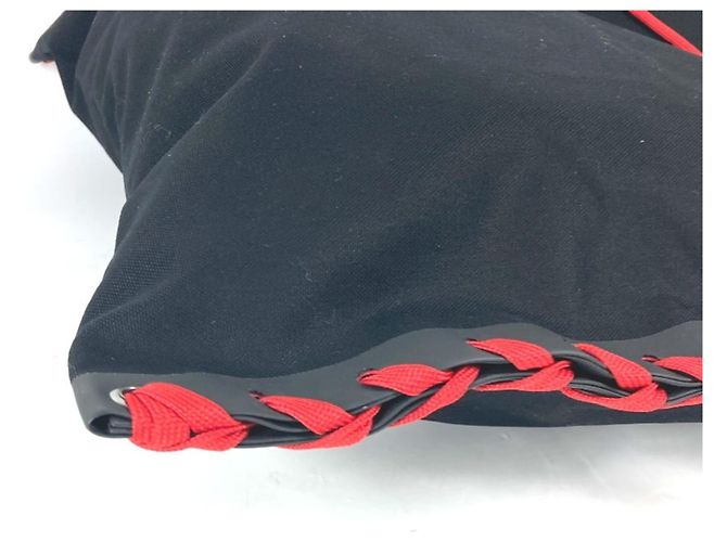 Borsa tote CABALACE di Christian Louboutin Nero Rosso - vista 4
