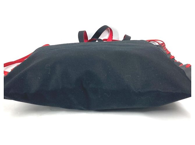 Borsa tote CABALACE di Christian Louboutin Nero Rosso - vista 7