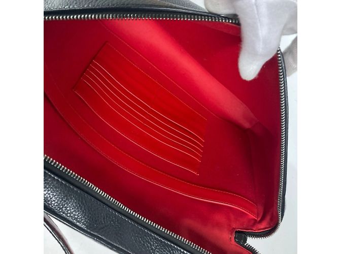 Borsa Vanity Kibi di Christian Louboutin Nero - vista 14