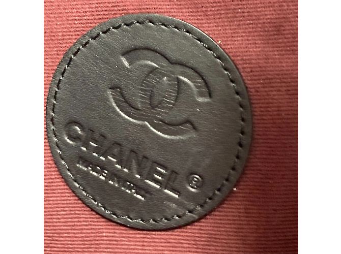 Chanel schwarze beschichtete Canvas Boston Tasche - Ansicht 13