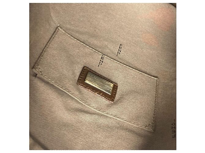 Borsa a spalla Pochette in denim Fendi Blu - view 14