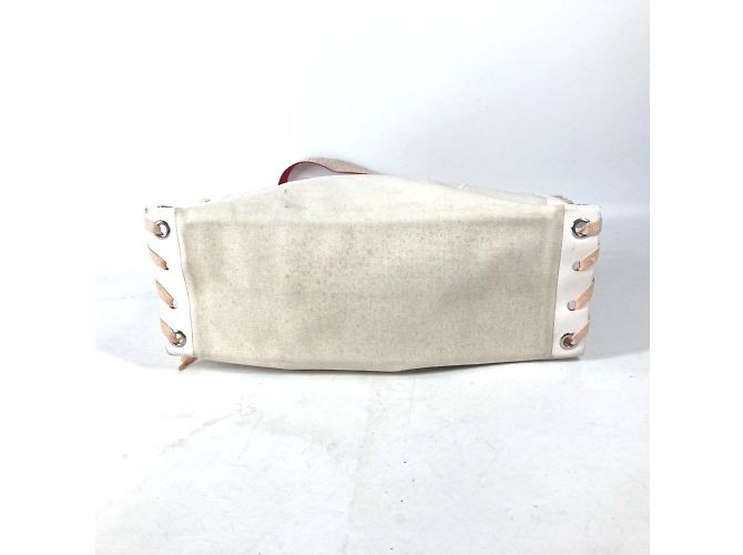 Borsa Tote CABALACE di Christian Louboutin Rosa Bianco - vista 6