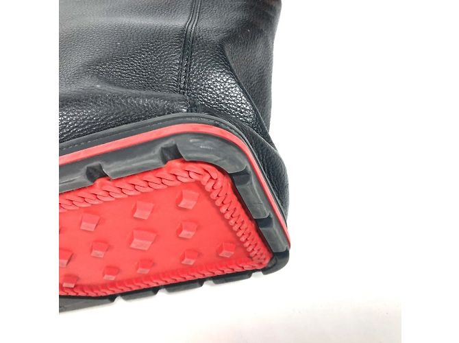 Borsa a spalla CaBiker Small Badge di Christian Louboutin Nero - vista 10