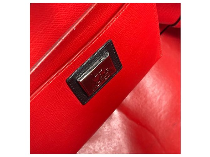 Borsa a spalla CaBiker Small Badge di Christian Louboutin Nero - vista 16