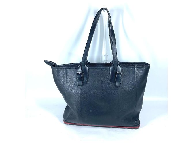 Borsa a spalla CaBiker Small Badge di Christian Louboutin Nero - vista 2