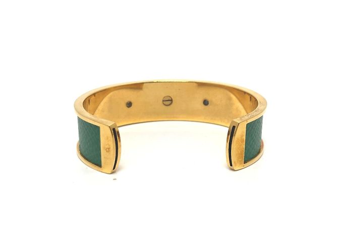 Hermès Kelly Bangle-Armband Golden Grün - Ansicht 2