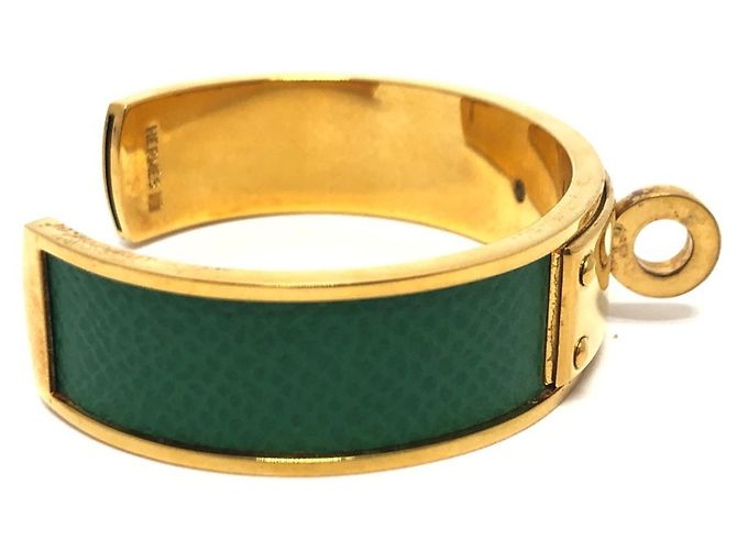 Hermès Kelly Bangle-Armband Golden Grün - Ansicht 3