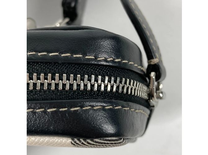 Monedero Burberry Negro Blanco - vista 10