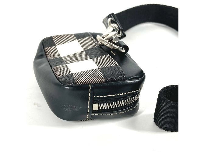 Monedero Burberry Negro Blanco - vista 3