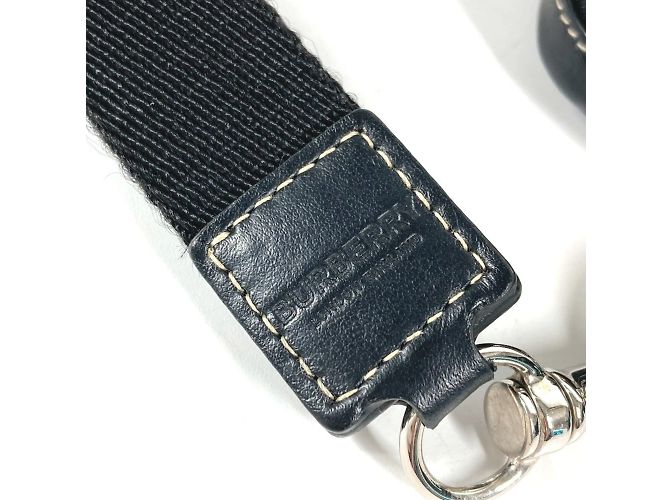 Monedero Burberry Negro Blanco - vista 7