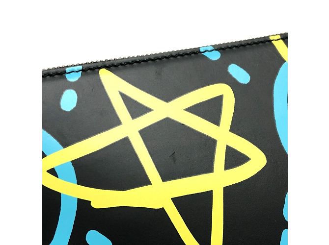 Borsa Clutch Ghost Gucci 429004 Nero Multicolore - vista 13