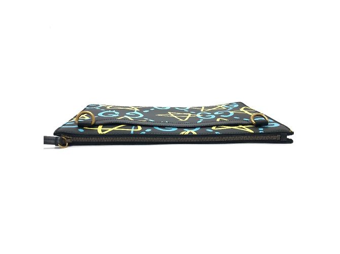 Borsa Clutch Ghost Gucci 429004 Nero Multicolore - vista 6