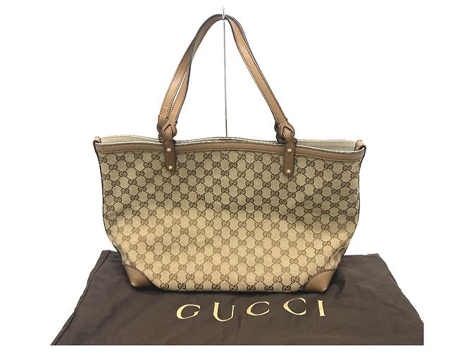 Gucci GG Canvas Tote Bag Beige - Ansicht 17