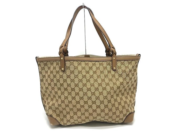 Gucci GG Canvas Tote Bag Beige - Ansicht 2
