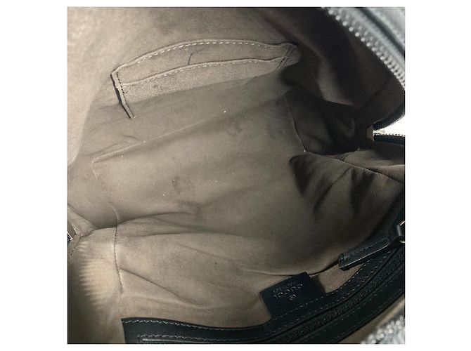 Zaino Gucci GG Supreme Nero Beige - vista 12