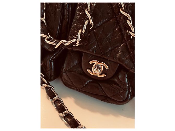 Borsa Chanel Reporter Ligne Cambon nera Nero - vista 18