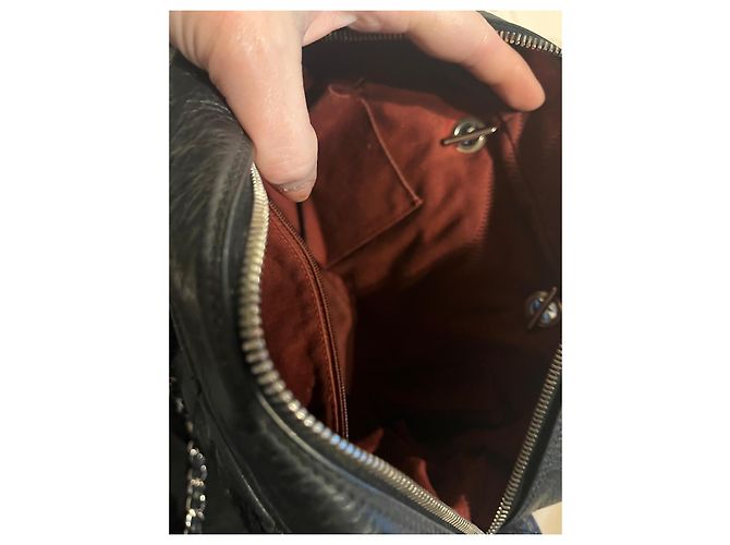 Borsa Chanel Reporter Ligne Cambon nera Nero - vista 5