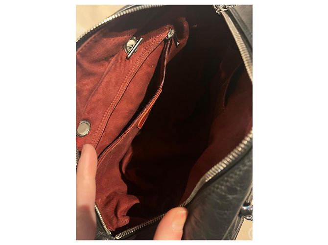 Borsa Chanel Reporter Ligne Cambon nera Nero - vista 6