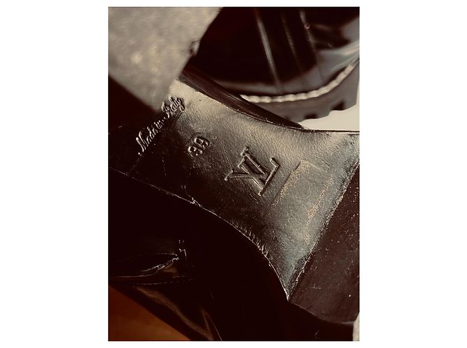 Sofia Coppola Louis Vuitton Botas de moto Star Trail Negro Blanco - vista 16