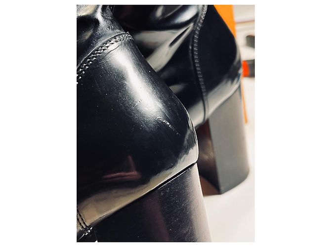 Sofia Coppola Louis Vuitton Botas de moto Star Trail Negro Blanco - vista 7