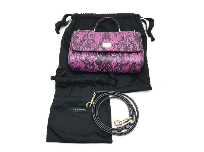 Borsa in pelle Dolce & Gabbana Nero - vista 12
